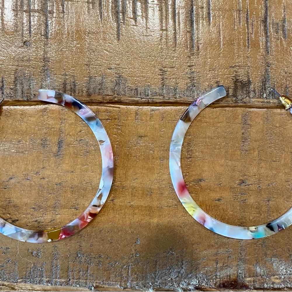 Colorful Hoop Earrings